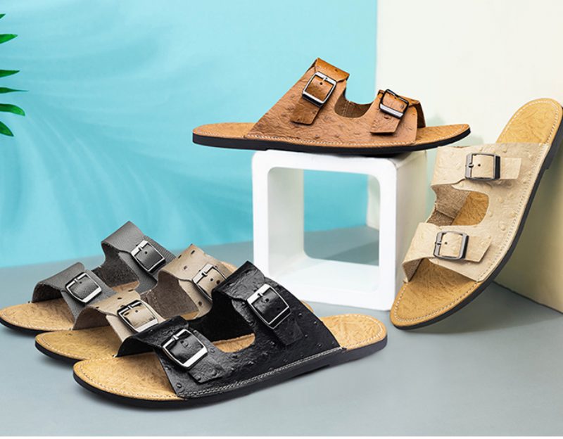 Muller Casual Sandal Til Mænd - Khaki