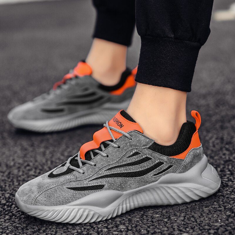 Multimax Gå-sneakers Til Mænd - Grå