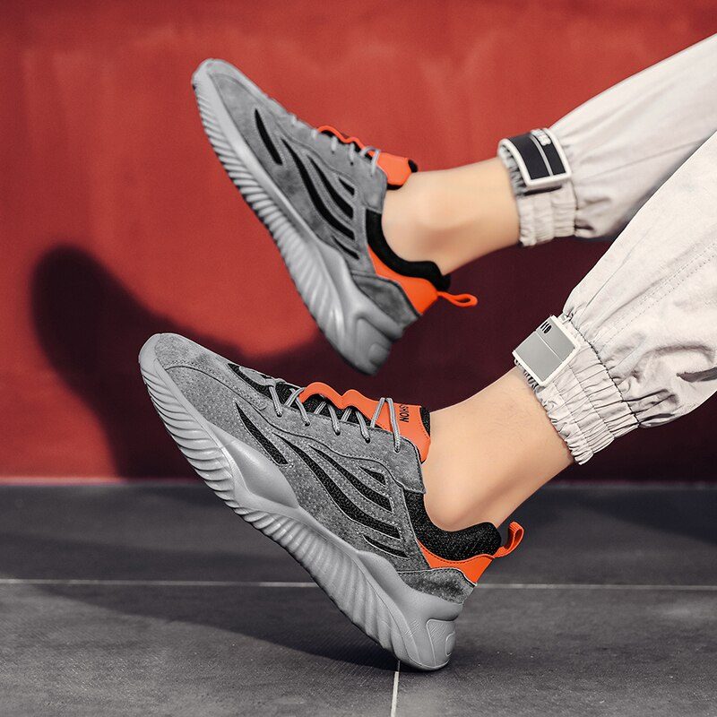 Multimax Gå-sneakers Til Mænd - Grå