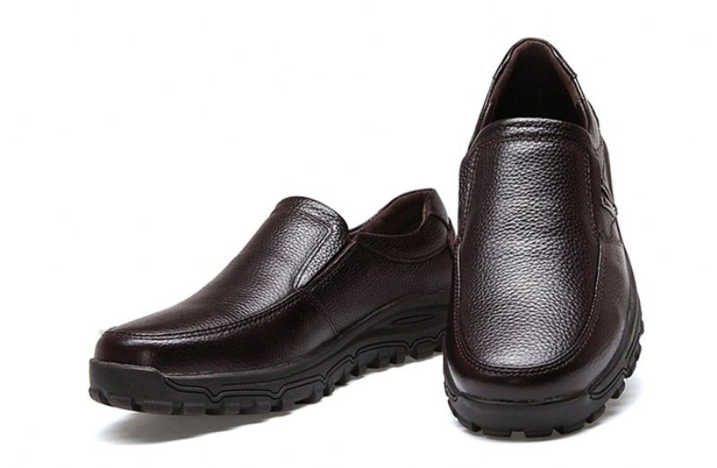 Muslera Loafers Dress Sko Til Mænd - Kaffe