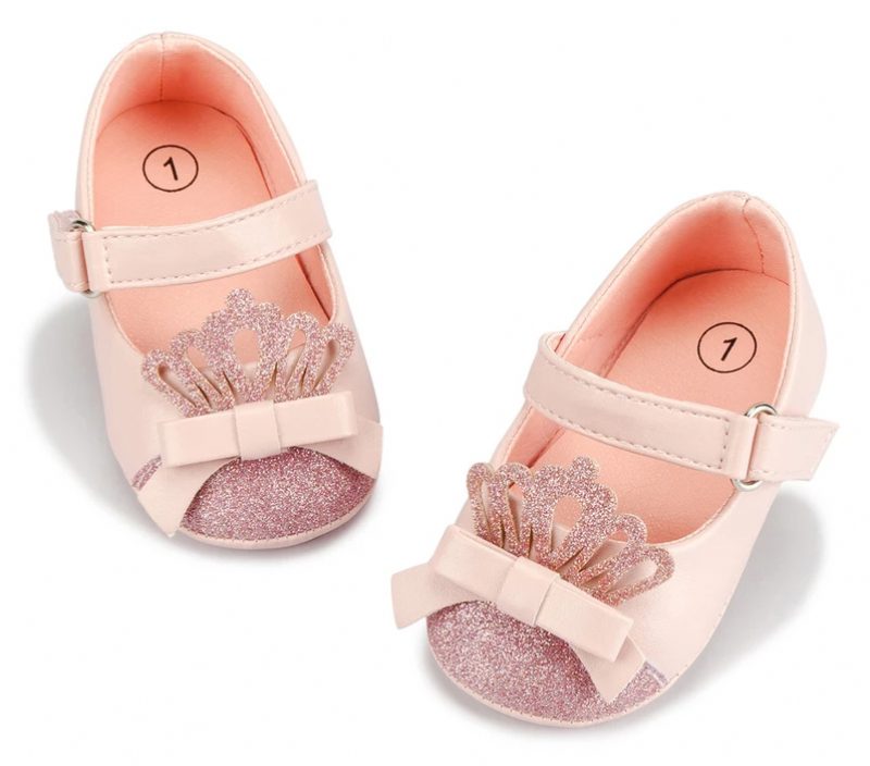 Myranda Baby Piges Flade Sko - Pink