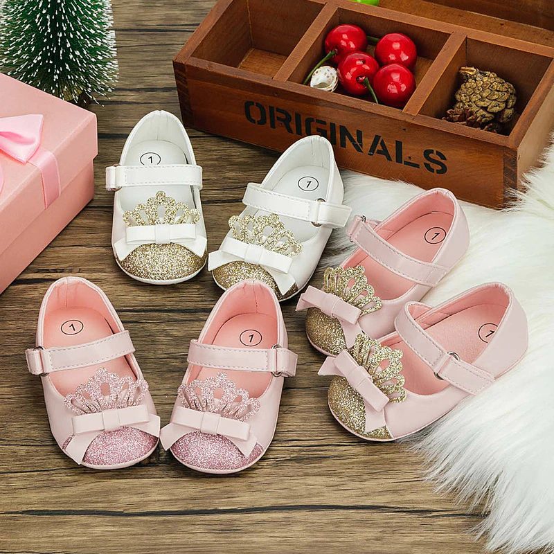 Myranda Baby Piges Flade Sko - Pink