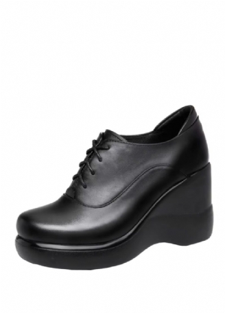 Nahir Kvinders Wedges Lace-up Platform