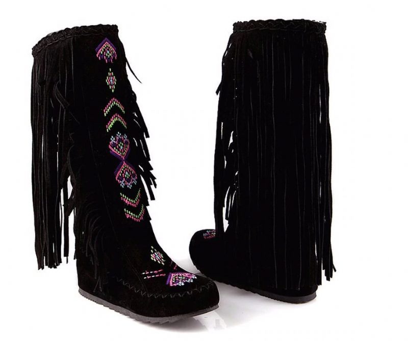 Naisha Støvler Mid Calf - Gul