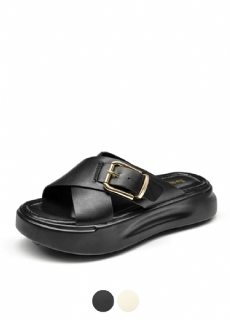 Namoi Damesandaler Slipper Læder