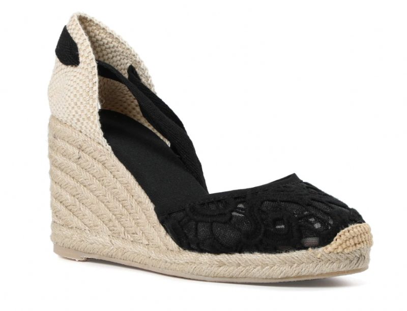 Nanda Wedges - Hvid Blonde