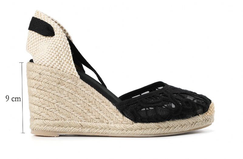 Nanda Wedges - Hvid Blonde