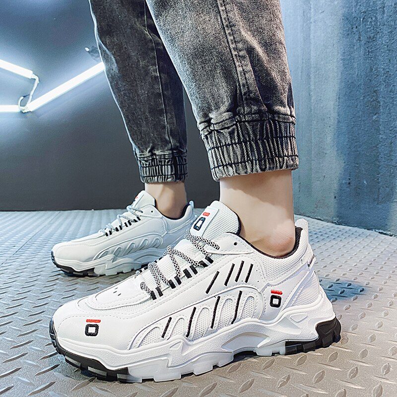 Nara Mode Sneakers Til Mænd - Hvid