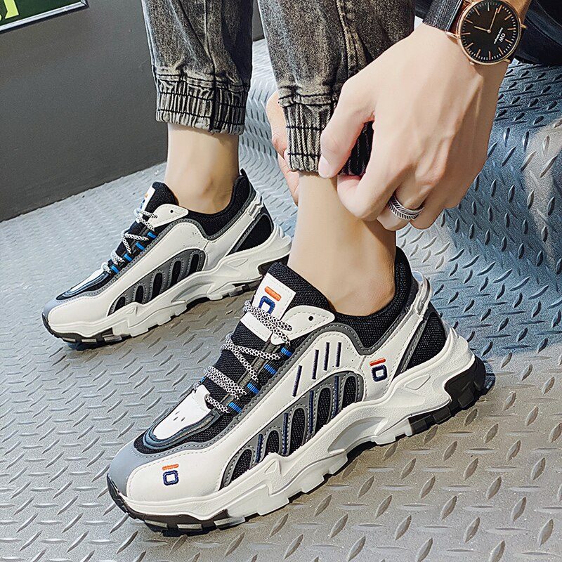 Nara Mode Sneakers Til Mænd - Hvid