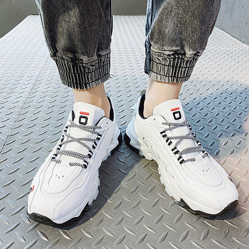 Nara Mode Sneakers Til Mænd - Hvid