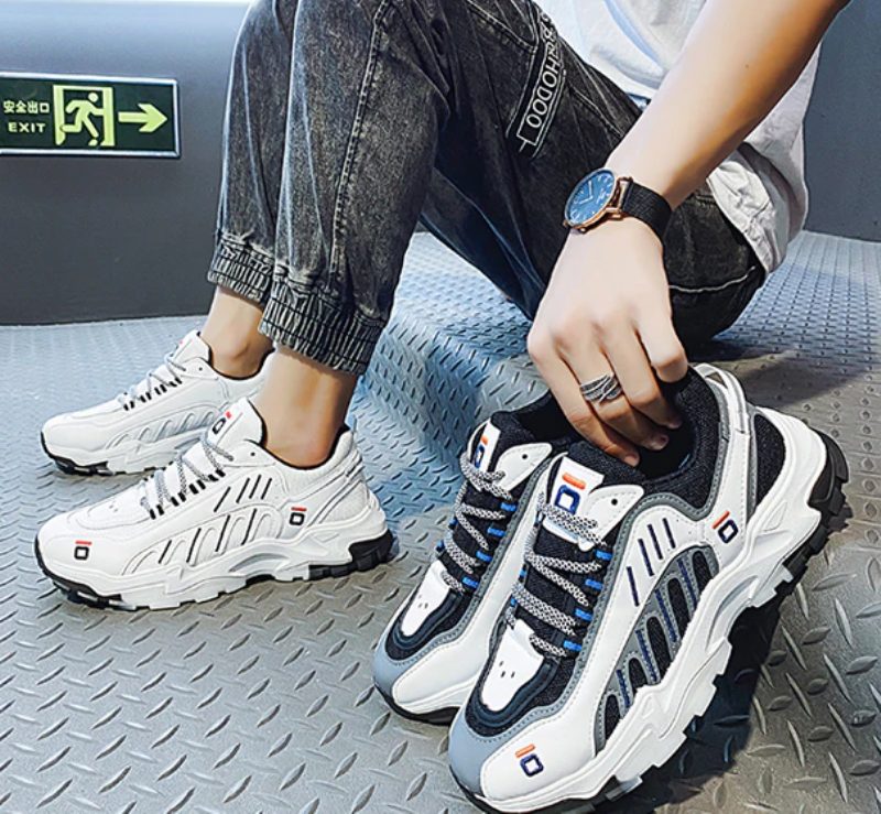 Nara Mode Sneakers Til Mænd - Hvid