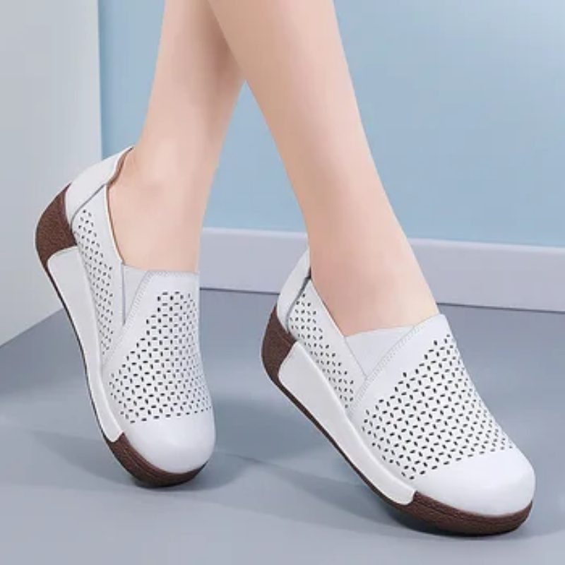 Narda Platform Wedges-sko Til Kvinder - Sort