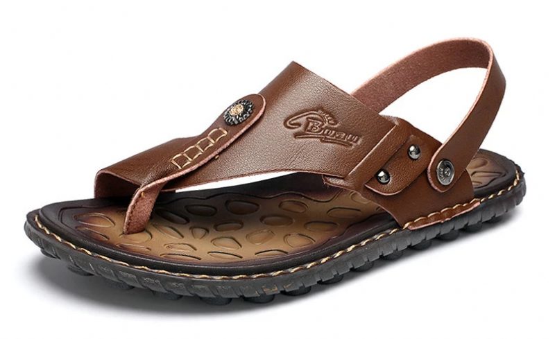 Nasau Casual Sandal Til Mænd - Kaffe