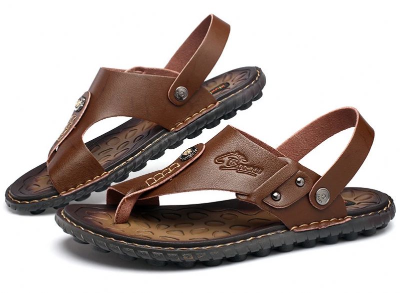 Nasau Casual Sandal Til Mænd - Kaffe