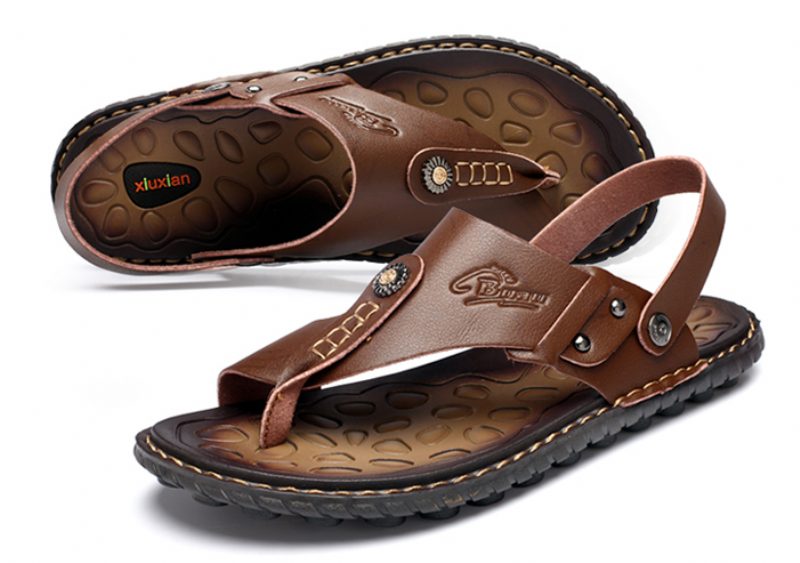 Nasau Casual Sandal Til Mænd - Kaffe