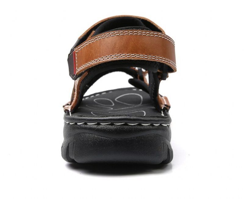 Nathan Udendørs Sandal Til Mænd - Brun