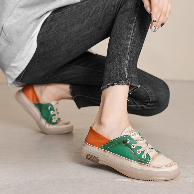 Nathy Afslappet Sommersneaker Til Kvinder - Grøn