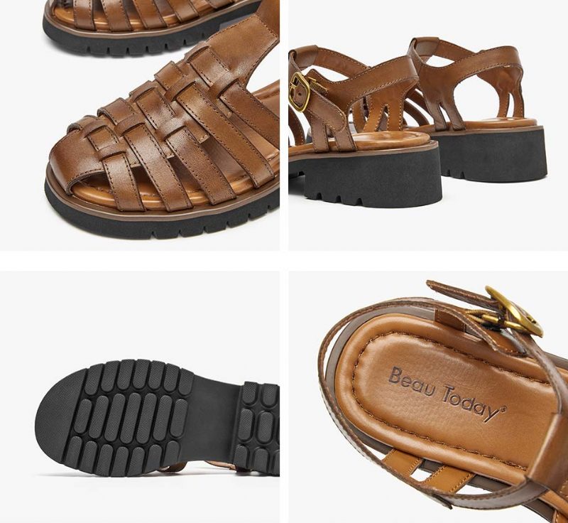 Natucha Sandal Til Kvinder - Brun