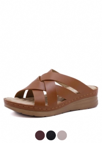 Naty Kvinders Skridsikre Sommer Wedge Sandal