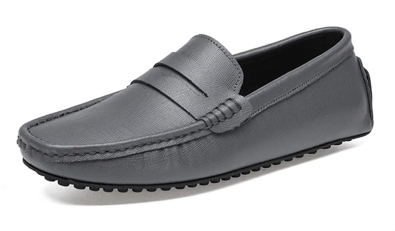 Navas Komfortable Loafers Sko Til Mænd - Grå
