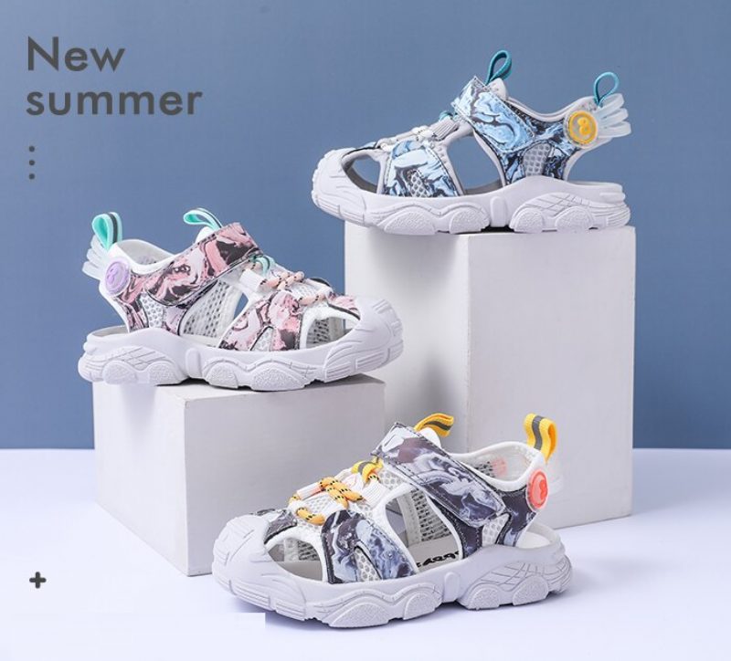 Nax Unisex Strandsandaler Til Børn - Blå