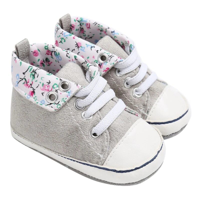 Naylek Afslappede Sneakers Til Babypiger - Grå