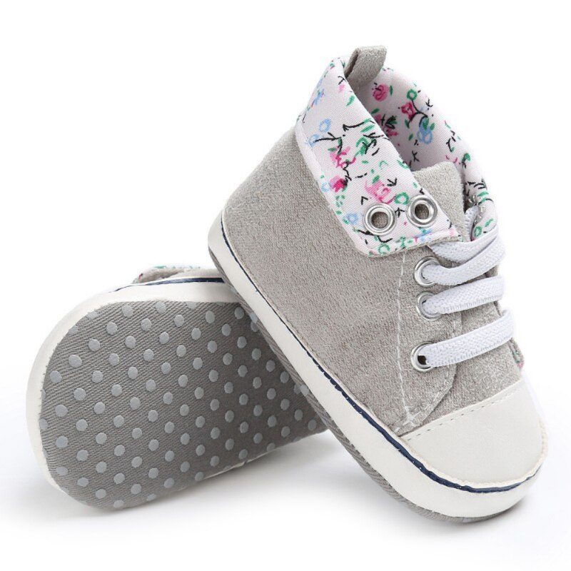 Naylek Afslappede Sneakers Til Babypiger - Grå