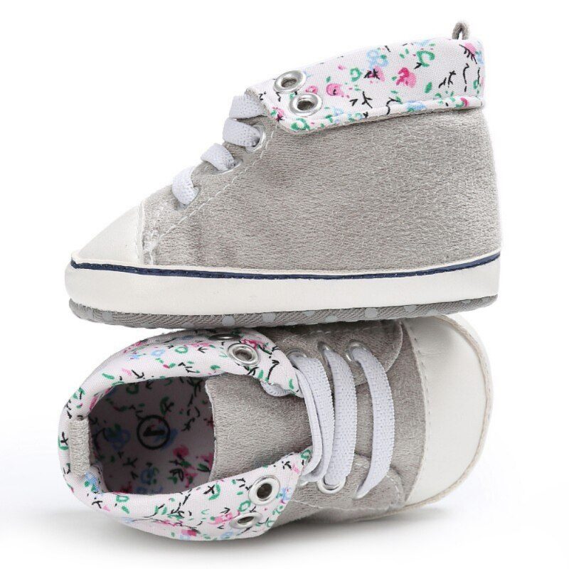 Naylek Afslappede Sneakers Til Babypiger - Grå