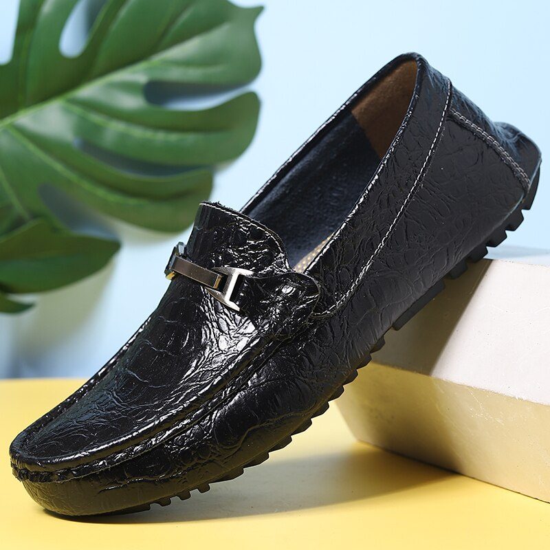 Neddy Loafers Fritidssko Til Mænd - Sort