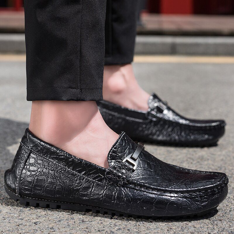 Neddy Loafers Fritidssko Til Mænd - Sort