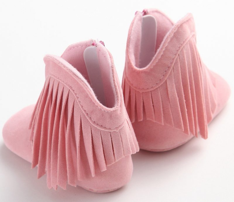 Nefertiti Babypigers Varmestøvle - Rosa