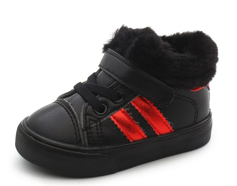 Nein Baby Drenge Warm Sneaker - Rød