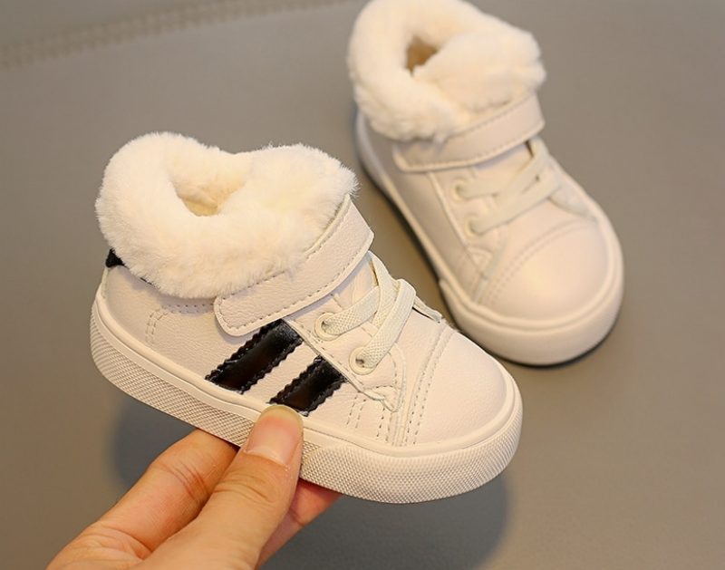Nein Baby Drenge Warm Sneaker - Rød