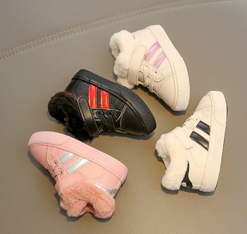Nein Baby Drenge Warm Sneaker - Rød