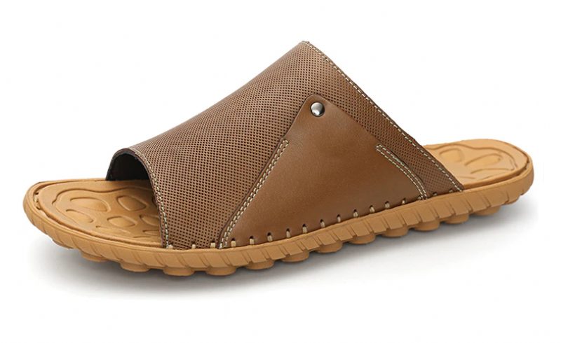Neuer Udendørs Sandal Til Mænd - Brun