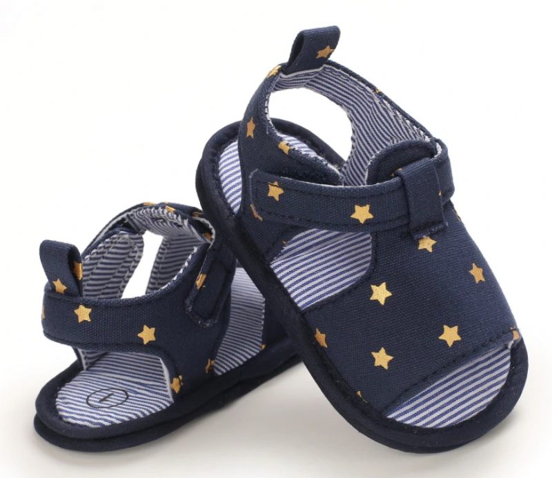 Newthon Unisex Udendørs Sandaler Til Børn - Marineblå