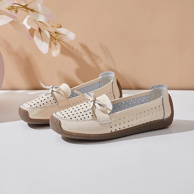 Nicole Sommer Slip-on Loafer Sorte Sko Til Kvinder - Sort