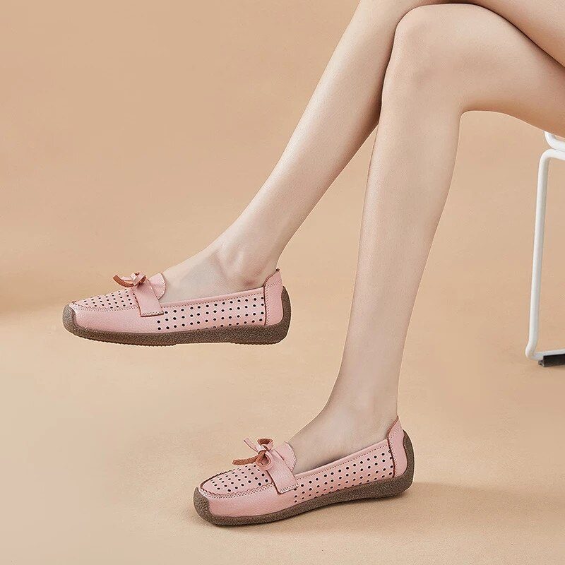 Nicole Sommer Slip-on Loafer Sorte Sko Til Kvinder - Sort