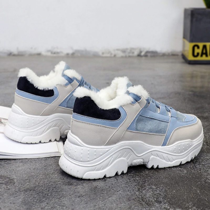 Nieves Sneakersko Til Kvinder - Blå