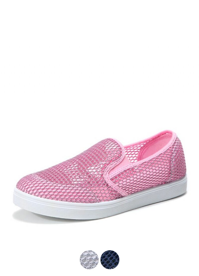Ninel Damemode Flade Åndbare Loafers Sko