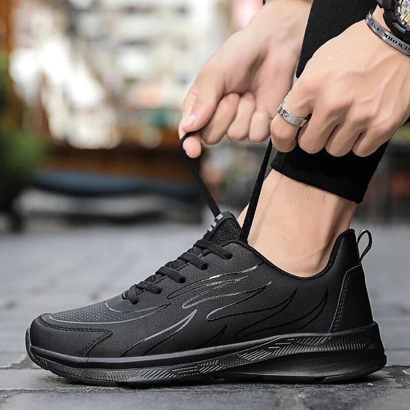 Nobel Herre Sneaker - Rød
