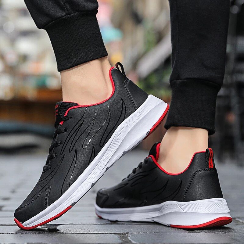 Nobel Herre Sneaker - Rød