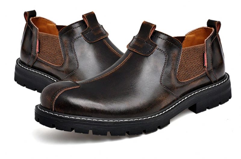 Noe Slip-on Oxford Til Mænd - Sort