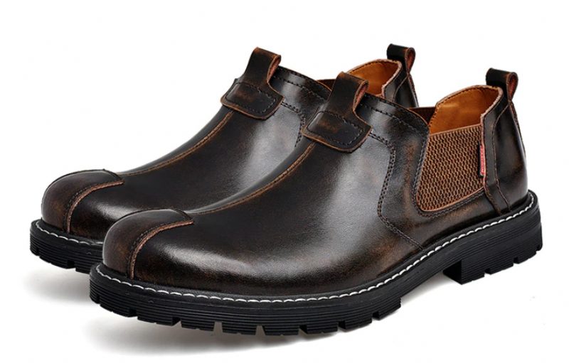 Noe Slip-on Oxford Til Mænd - Sort
