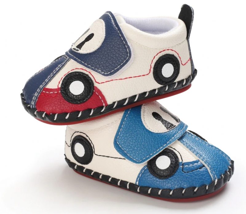 Norman Baby-drengesneakers - Marineblå