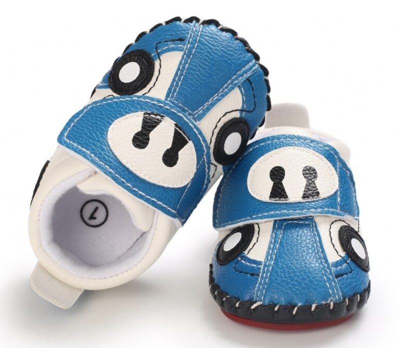 Norman Baby-drengesneakers - Marineblå