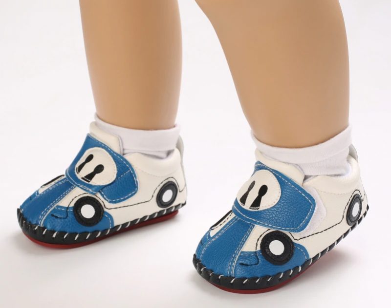 Norman Baby-drengesneakers - Marineblå