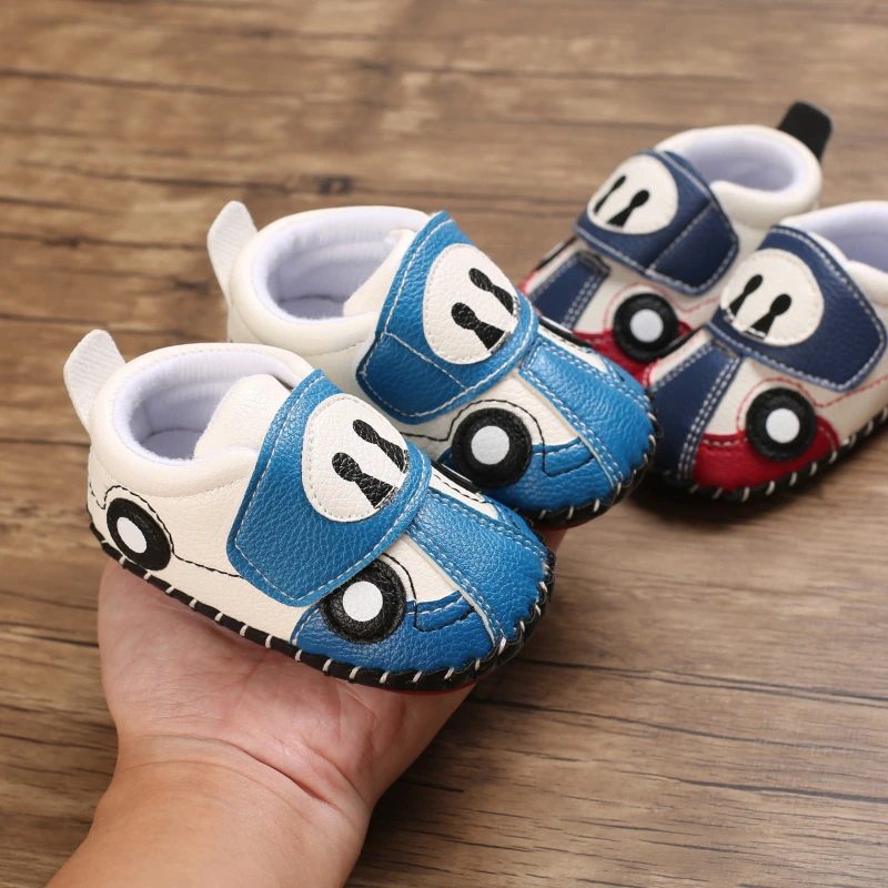 Norman Baby-drengesneakers - Marineblå