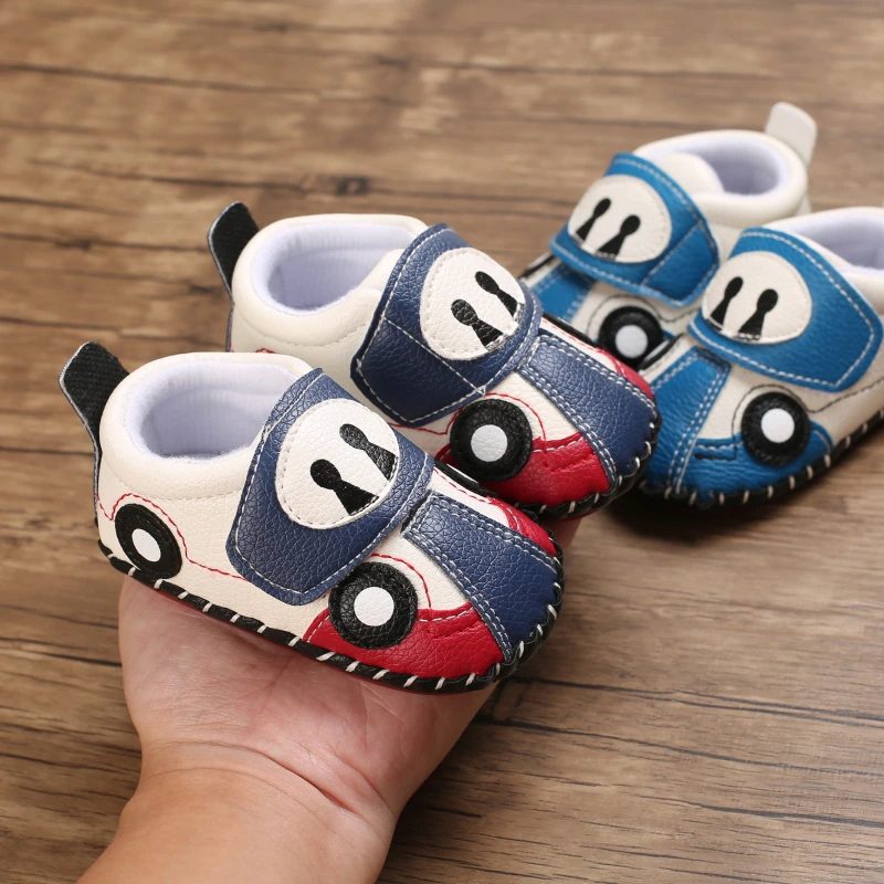 Norman Baby-drengesneakers - Marineblå