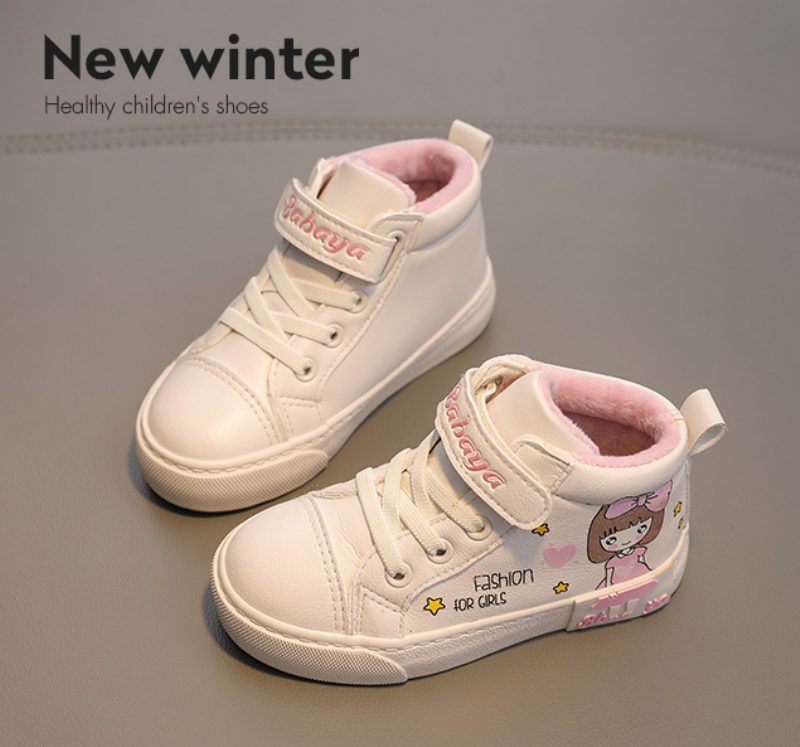 Normani Piges Varme Sneaker - Hvid
